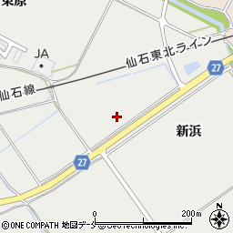 奥松島松島公園線周辺の地図