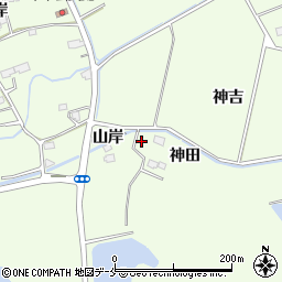 宮城県東松島市野蒜神田周辺の地図