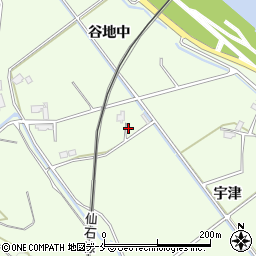 宮城県東松島市野蒜宇津周辺の地図