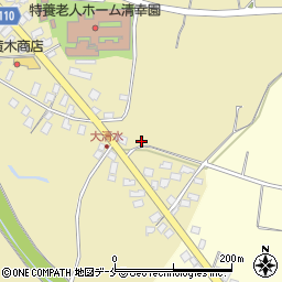 山形県天童市大清水551-1周辺の地図