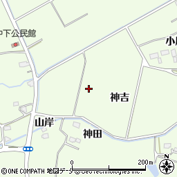 宮城県東松島市野蒜神吉周辺の地図