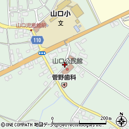 市立山口公民館前周辺の地図