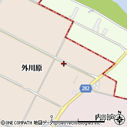 山形県寒河江市西根外川原62周辺の地図