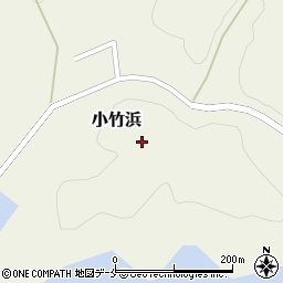 宮城県石巻市小竹浜（向山）周辺の地図