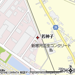 山形県寒河江市中央工業団地150周辺の地図