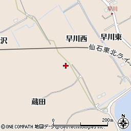 宮城県宮城郡松島町手樽早川西43周辺の地図