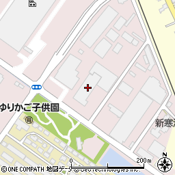 山形県寒河江市中央工業団地155-4周辺の地図