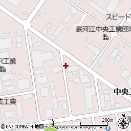 山形県寒河江市中央工業団地51周辺の地図