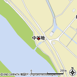 宮城県東松島市浜市中谷地周辺の地図