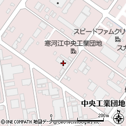 山形県寒河江市中央工業団地181-9周辺の地図