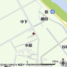 宮城県東松島市野蒜中下周辺の地図