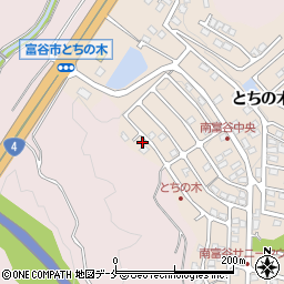 宮城県富谷市とちの木2丁目7周辺の地図