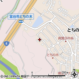 宮城県富谷市とちの木2丁目7-3周辺の地図