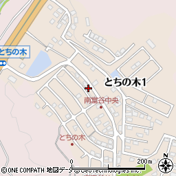 宮城県富谷市とちの木2丁目2-10周辺の地図