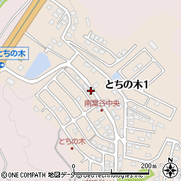 宮城県富谷市とちの木2丁目2周辺の地図