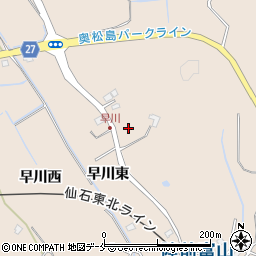 宮城県宮城郡松島町手樽早川東周辺の地図