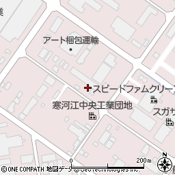 山形県寒河江市中央工業団地171周辺の地図