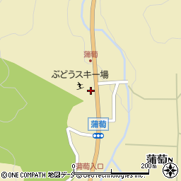新潟県村上市蒲萄317周辺の地図