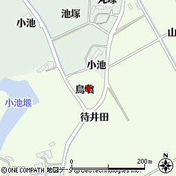 宮城県東松島市野蒜（鳥喰）周辺の地図