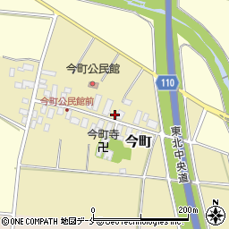 山形県天童市今町696周辺の地図