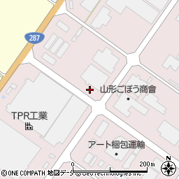 山形県寒河江市中央工業団地190-2周辺の地図