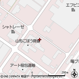 山形県寒河江市中央工業団地164周辺の地図