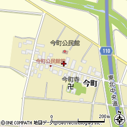 山形県天童市今町705-3周辺の地図