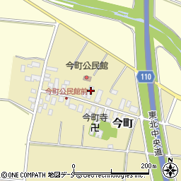 山形県天童市今町699周辺の地図