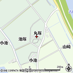 宮城県東松島市浅井丸塚周辺の地図
