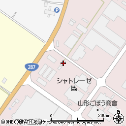 山形県寒河江市中央工業団地191-6周辺の地図