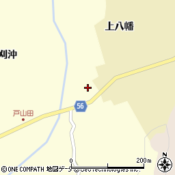 宮城県富谷市西成田下八百刈周辺の地図