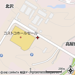 宮城県富谷市高屋敷周辺の地図