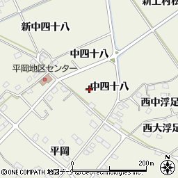 宮城県東松島市牛網新下四十八周辺の地図