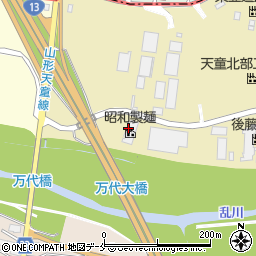 昭和製麺株式会社周辺の地図