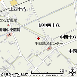 宮城県東松島市牛網新中四十八周辺の地図