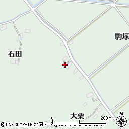 宮城県東松島市浅井大栗71周辺の地図
