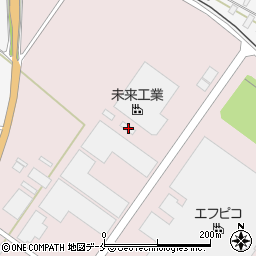 山形県寒河江市中央工業団地196周辺の地図