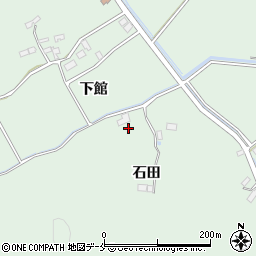 宮城県東松島市浅井石田周辺の地図