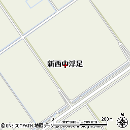 宮城県東松島市牛網新西中浮足周辺の地図