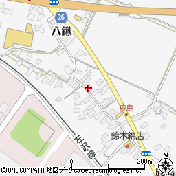 山形県寒河江市八鍬261周辺の地図