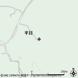 宮城県東松島市浅井平貝7周辺の地図