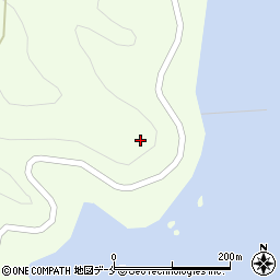 宮城県石巻市折浜赤石崎周辺の地図