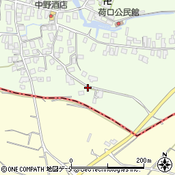 山形県東根市荷口501周辺の地図