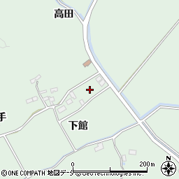 宮城県東松島市浅井下館104-2周辺の地図