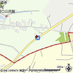 山形県東根市荷口418周辺の地図