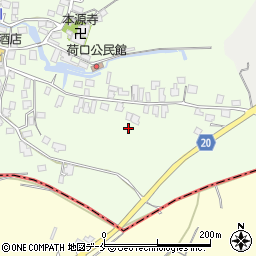 山形県東根市荷口448周辺の地図