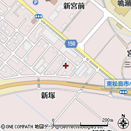 宮城県東松島市小野中央4-18周辺の地図