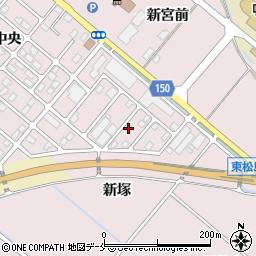 宮城県東松島市小野中央4-6周辺の地図