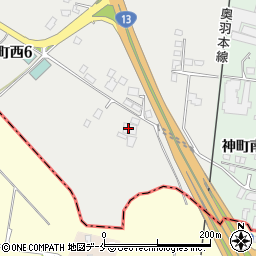 椎名秀果園周辺の地図