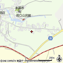 山形県東根市荷口446周辺の地図